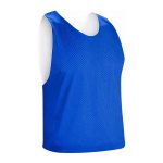 Custom reversible lacrosse jersey with breathable mesh fabric, waist-length cut and dual-side wear for team practice and scrimmages
