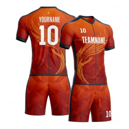 Custom soccer goalkeeper uniform in white and navy blue pinstripe design with V-neck jersey, shorts, team name and player number
