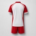 Men's Tennis Polo & Shorts Set – Custom Red & White Kit - Image 2