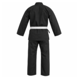 Custom Black Karate Uniform - Image 2