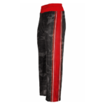 Custom Kickboxing Trousers – Sublimated Camo & Red Trim - Image 2
