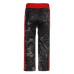 Custom Kickboxing Trousers – Sublimated Camo & Red Trim - Image 3