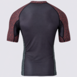Custom Short Sleeve Rash Guard – Sublimated Compression Shirt - Image 2