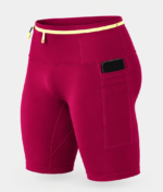 Pink Compression Shorts | Custom Storage Pockets - Image 2